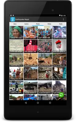 Earthquake Nepal android App screenshot 1